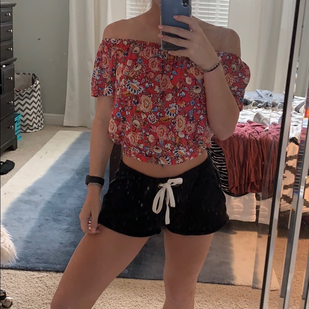 off the shoulders top